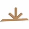 Ekena Millwork Saratoga Timber Gable Bracket, Western Red Cedar, 108"W x 36"H x 3 1/2"D x 5 1/2"F, 8/12 Pitch GBW108X36X0406SAR00SWR - alternate 3